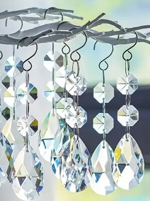 Glass Chandelier Crystals
