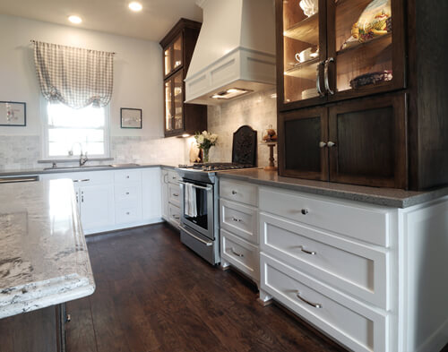 Updated traditional kitchen