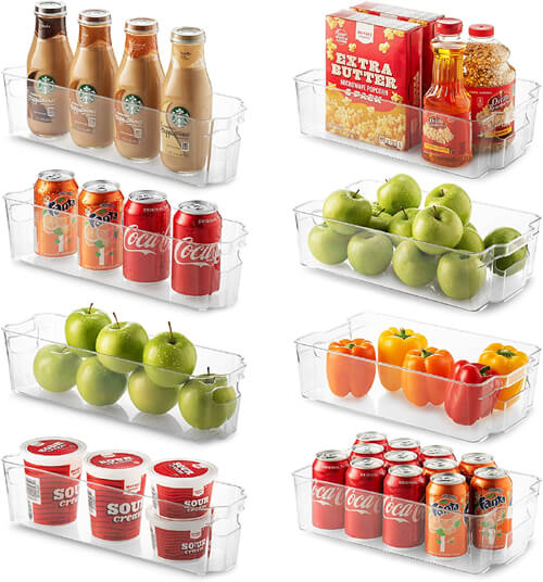 clear plastic storage containers refrigerator